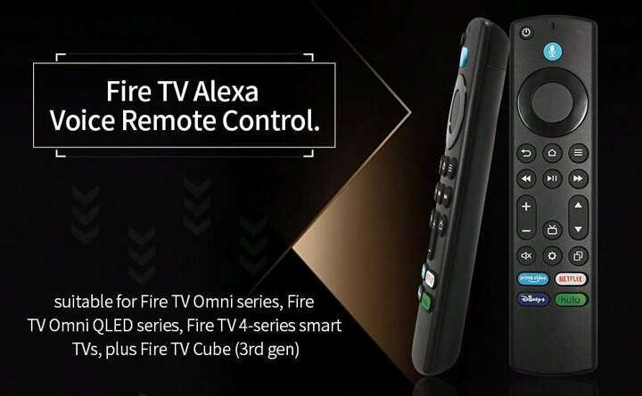 TVStick Voice Remote Control - compatible with DR49WK & L5b83h For Fire Tv Stick 4k- Alexa Voice ...