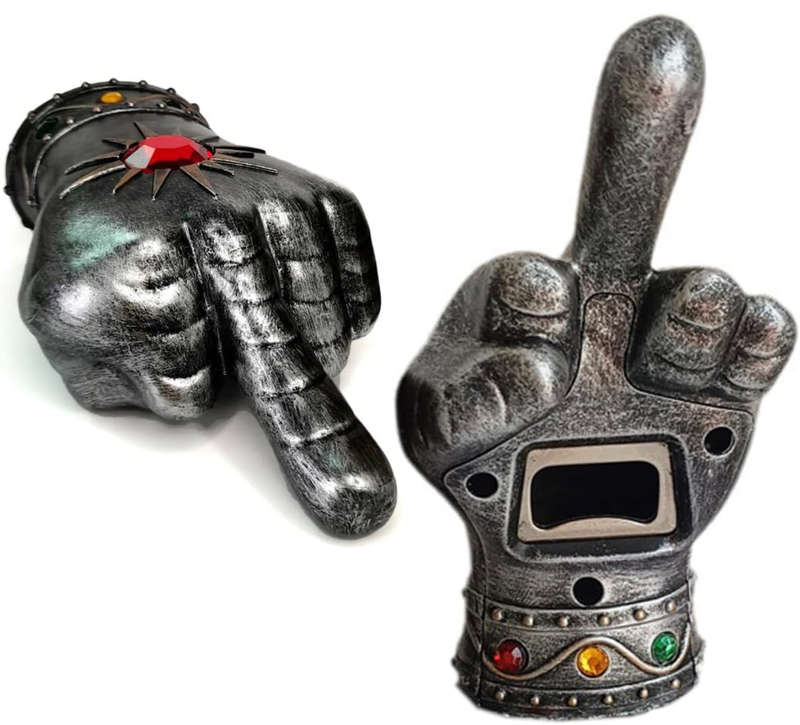 Fist Bottle Opener Creative Beer Bottle Opener Middle Finger Bottle Openers Stone Beer Gifts Open...