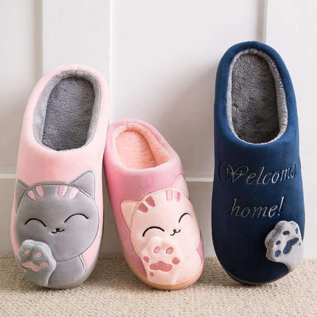 Room slippers winter room slipper winter warm room slippers winter shoes house shoes for men and ...