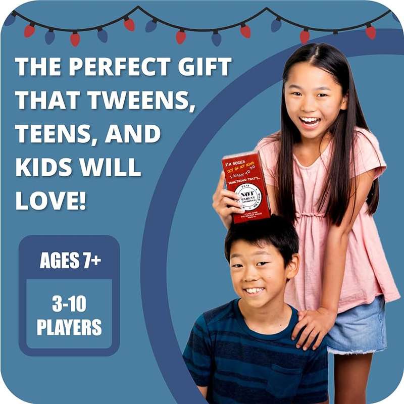 Not Parent Approved - The Hilarious Family Game Night Card Game for Kids, Teens & Tweens, The Per...