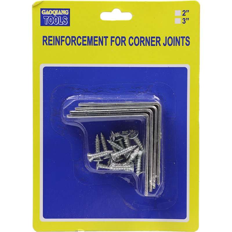 4pcs Stainless Steel Corner L Shaped