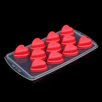 Silicone Heart Shaped POP Out Mould