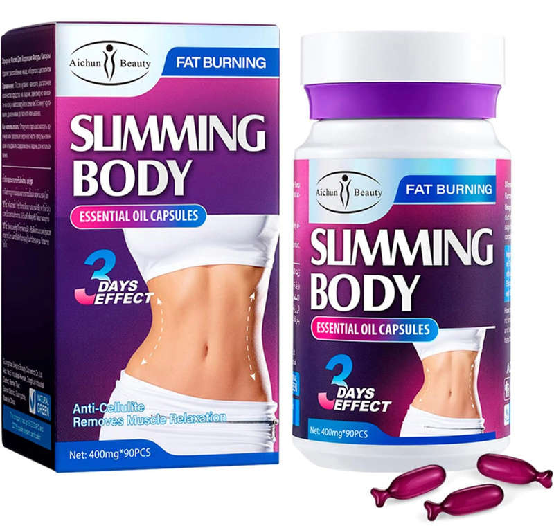 Slimming Body Essential Oil Capsules Anti-Cellulite Removes Muscle Relaxation
