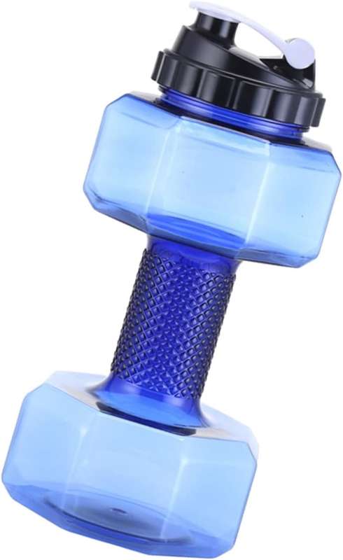 1Pc Water Dumbbell Style Water Bottle