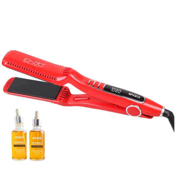 Enzo Protein & Keratin Hair Straightener & Vitamin C Serum