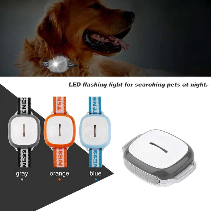 Trackable Dog Collar-GPS Tracker Waterproof IP66 Pet Collar GPS Locator Vibration Alarm Function ...
