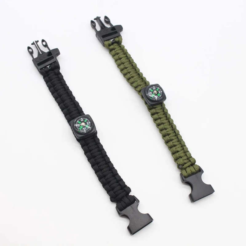 Paracord Survival Bracelet with Compass