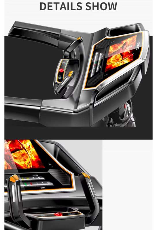 Pro-Sportz 8008 (F88) Semi-Commercial Folding Treadmill  3.5HP Motor, 7 HD TFT Screen, Auto...