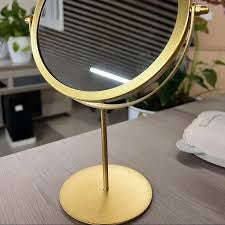 MHome Modern Minimalistic Desktop Makeup Vanity Mirror  Available in Black or Gold