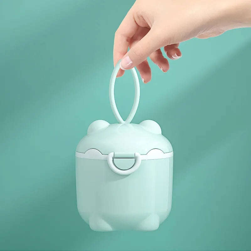 Portable Cute Baby Food Storage Cup With a Spoon