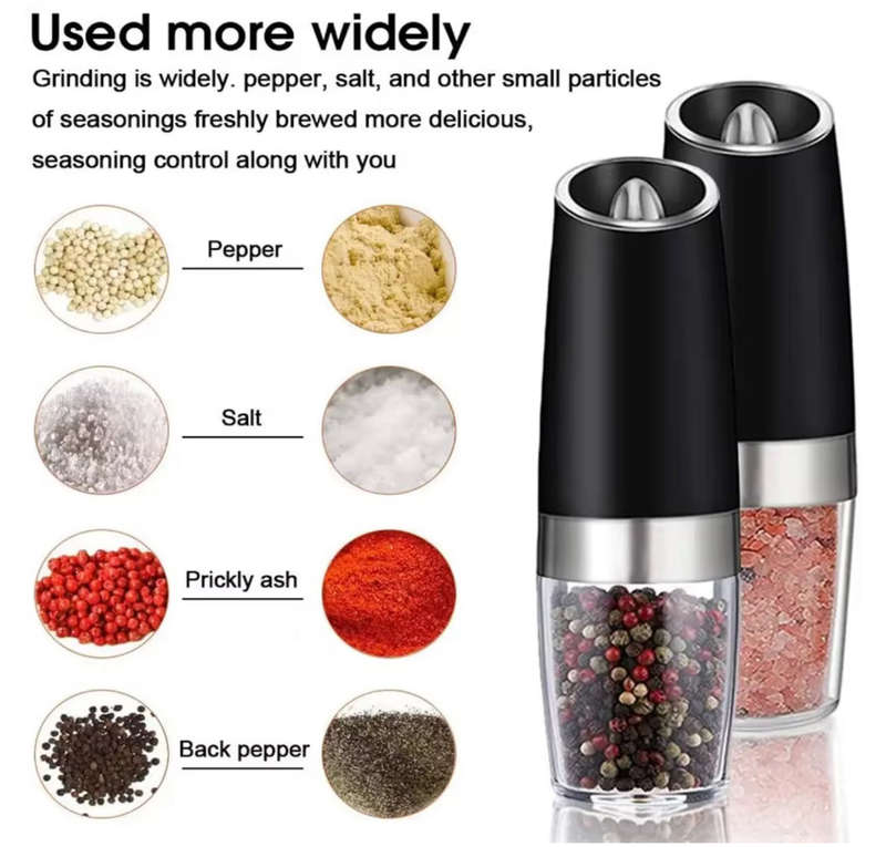 Gravity Electric Salt And Pepper Grinder (set)
