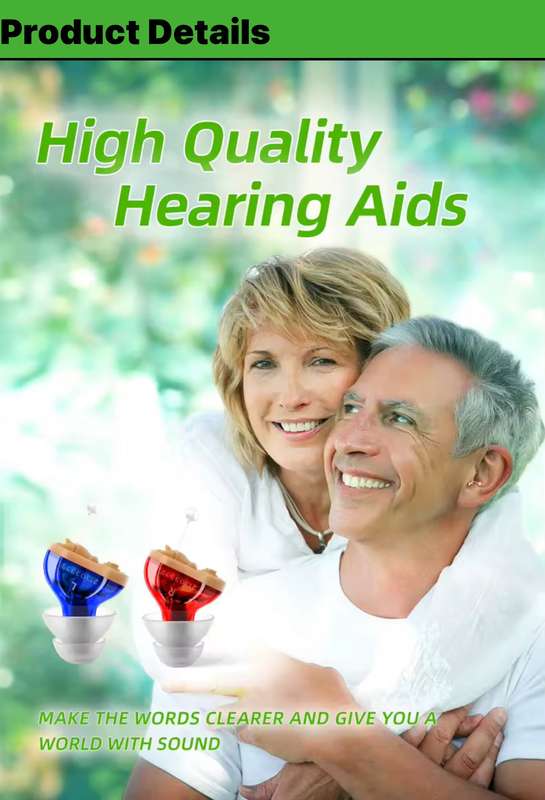 Digital Mini Invisible Hearing Aid - CIC In Ear Type GM-910