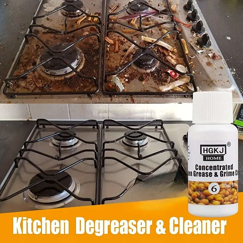 HOME-6 Cleaning Concentrate Oily Removes Stubborn Grease Detergent Strong Degreasing And Decontam...