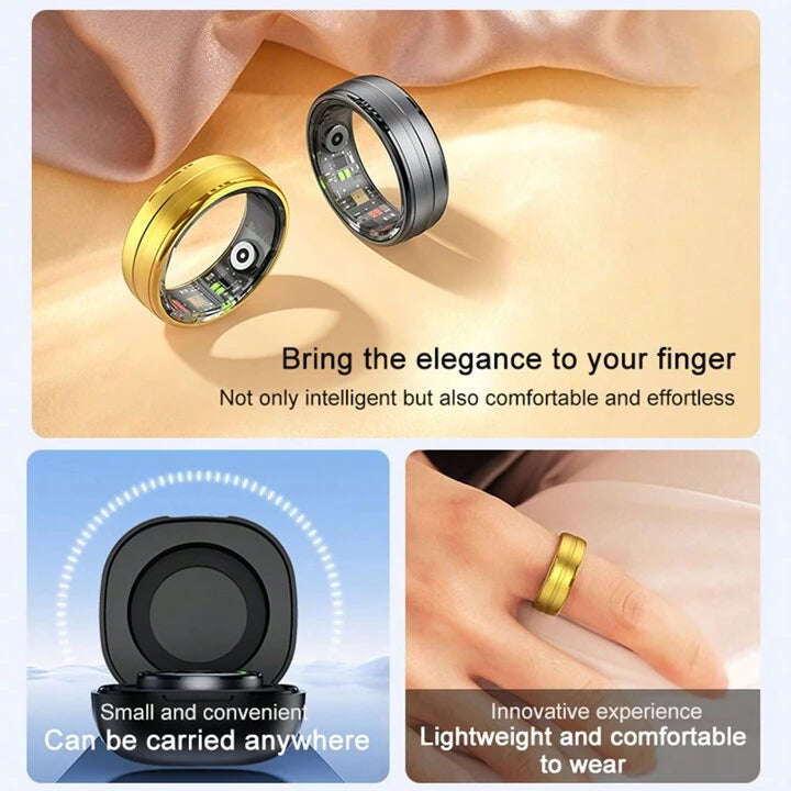 SENBONO Smart Health Ring R03 With Blood Oxygen Heart Rate Sleep Tracking Wearable Electronic Sma...