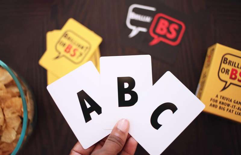 Brilliant or BS? - A Trivia Game for Know-It-Alls and Big Fat Liars - Fun Bluffing Trivia Game fo...