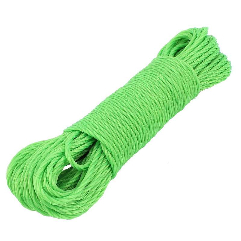 Nylon Clothes Washing Rope 20M Green