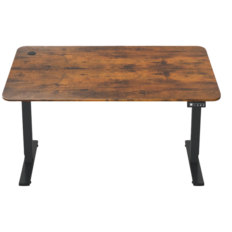 MFurn Electric Height Adjustable Standing Desk  120x60cm Sit-Stand Desk With Memory Presets, T...
