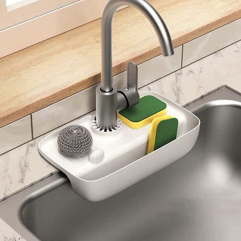 Kitchen Sink Faucet Storage Organizer