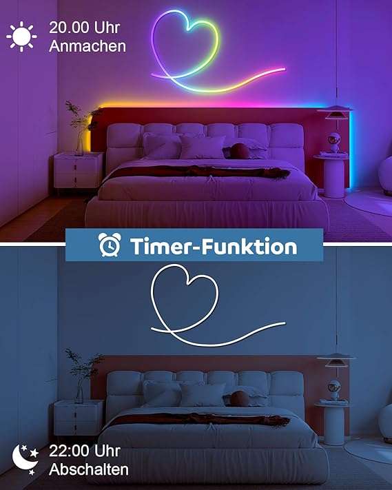 LED Neon Rope Light Dimmable with App Control-12V