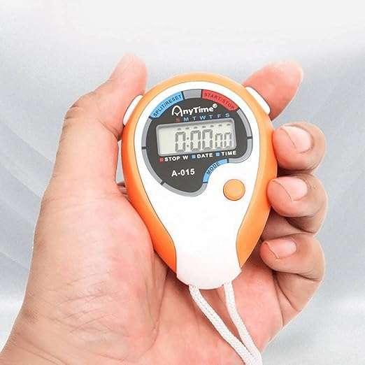 Digital Professional Handheld  Electronic Stopwatch with String