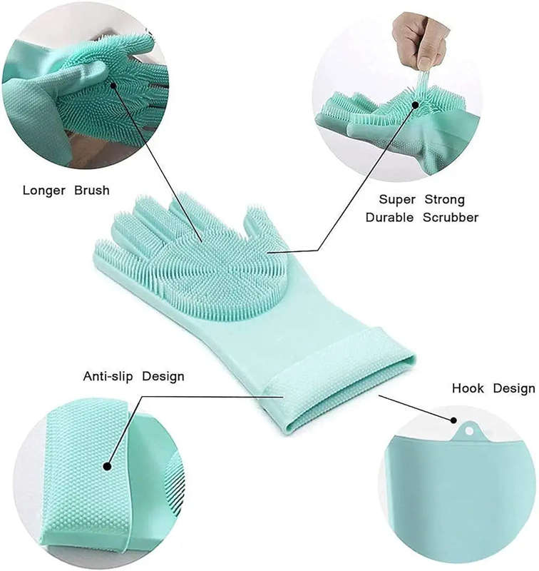 Silicone Dish Washing Gloves