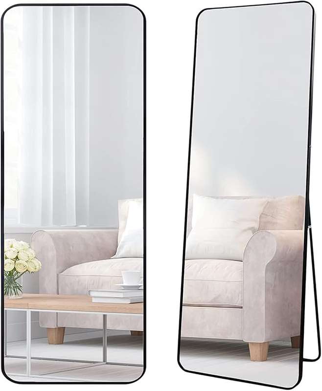 Free Standing Or Hanging Rectangular Mirror 42x152CM / 37X147cm