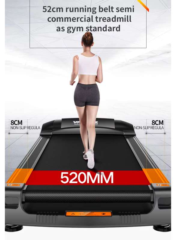 Pro-Sportz 8008 (F88) Semi-Commercial Folding Treadmill  3.5HP Motor, 7 HD TFT Screen, Auto...
