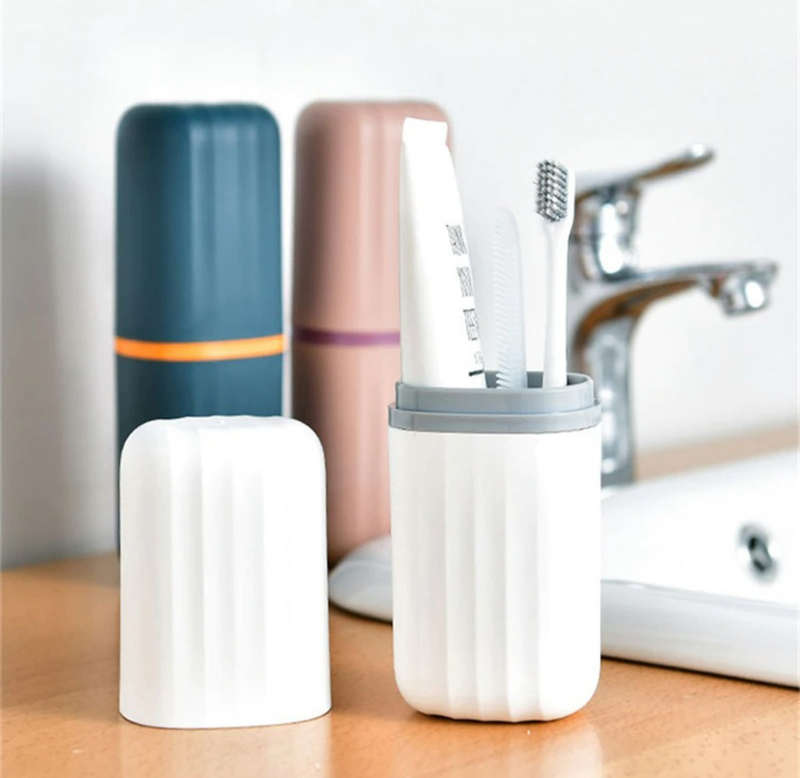 Mclean Travel Toothbrush Holder Various Options 2pc Set