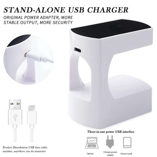 New Q8 Leads Lamp Mini Nail Dryer UV Lamp Manicure Machine with USB Cable Gel Nail Polish Dryer H...