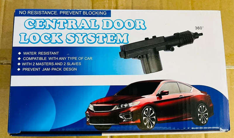 Universal Car High Power Door Central Locking System, Heavy Duty Durable High Power Door Lock Kit...