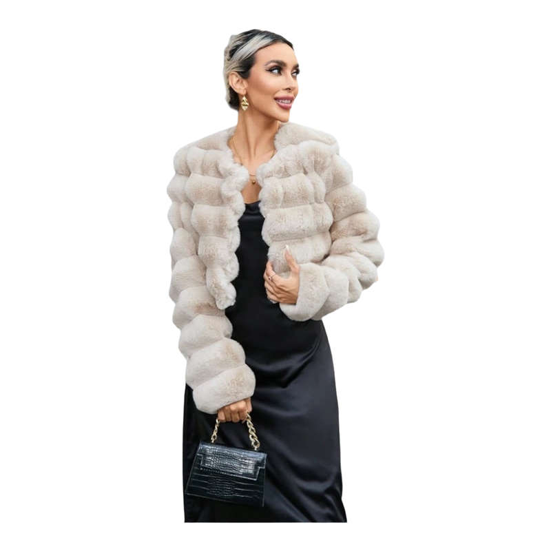 Fuax Fur Coat Jacket Female Winter Artificial Mink Fur Warm Coats High Quality Stylish and Comfor...