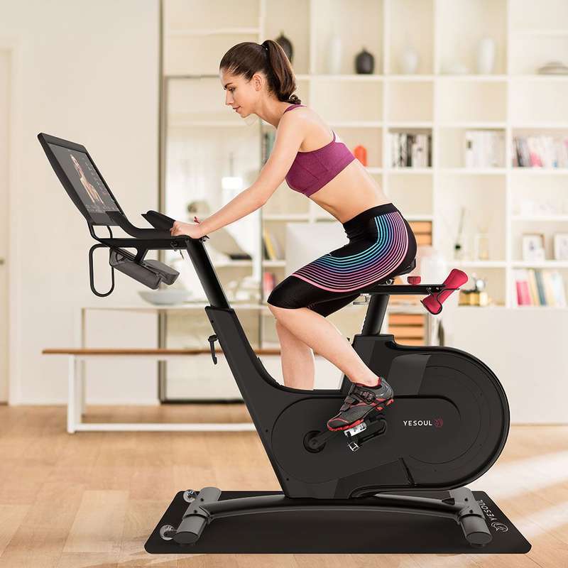 V1-Plus Smart Spinning Bike with 21.5 TFT HD Screen Bluetooth Connectivity