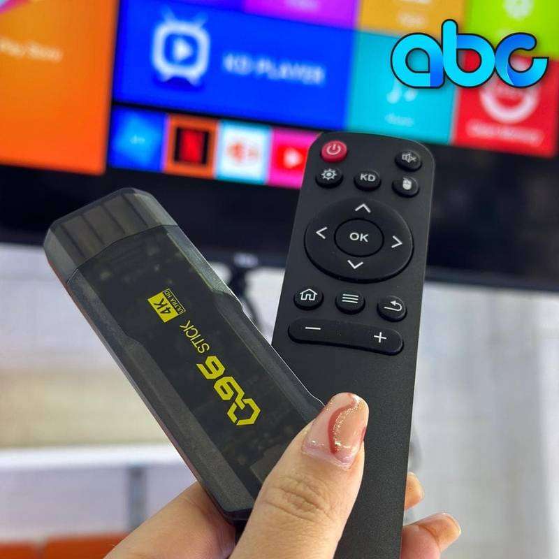 G96 4K Smart TV Stick Android13 ATV OS Top Set Box Allwinner Dual Wifi