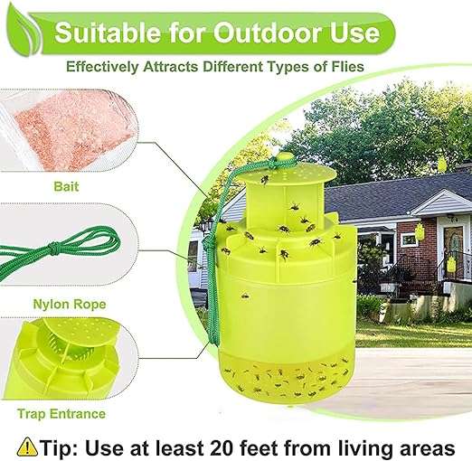 Re-usable Outdoor Fly Trap