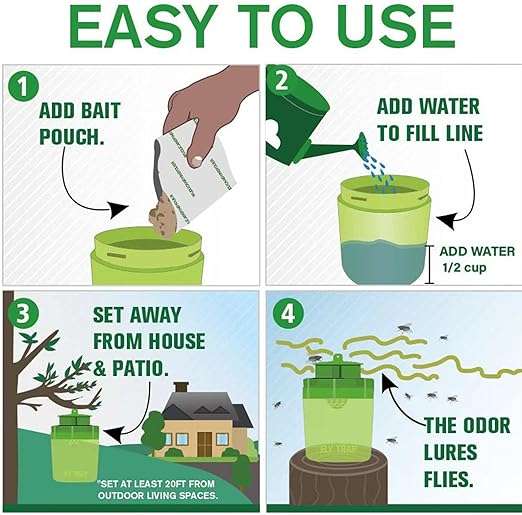 Re-usable Outdoor Fly Trap