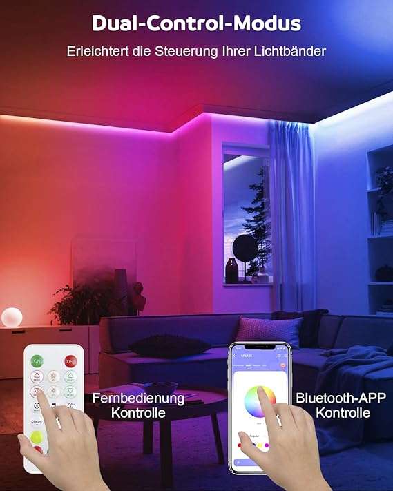 LED Neon Rope Light Dimmable with App Control-12V