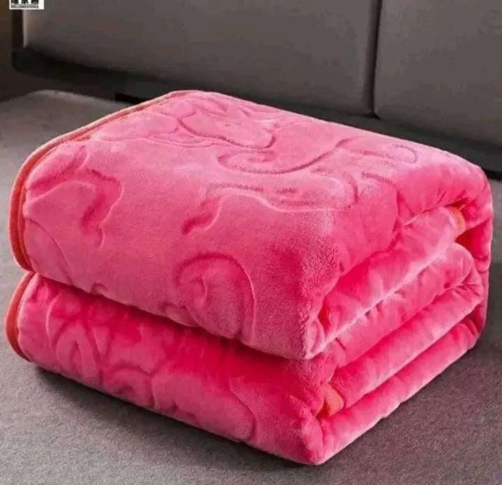 Warm Winter Blankets DBL With Hearts Prints