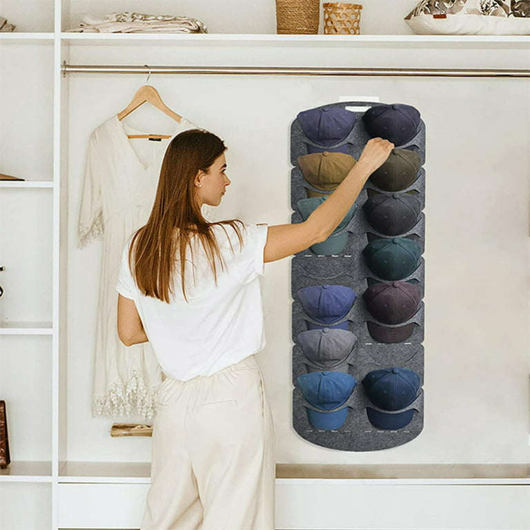 Hat Rack Organizer Baseball Holder Storage Cap Hanger Door Wall Coat Caps Stands
