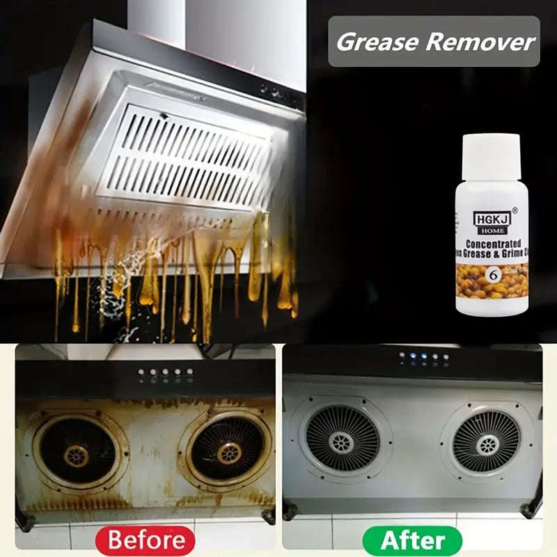 HOME-6 Cleaning Concentrate Oily Removes Stubborn Grease Detergent Strong Degreasing And Decontam...