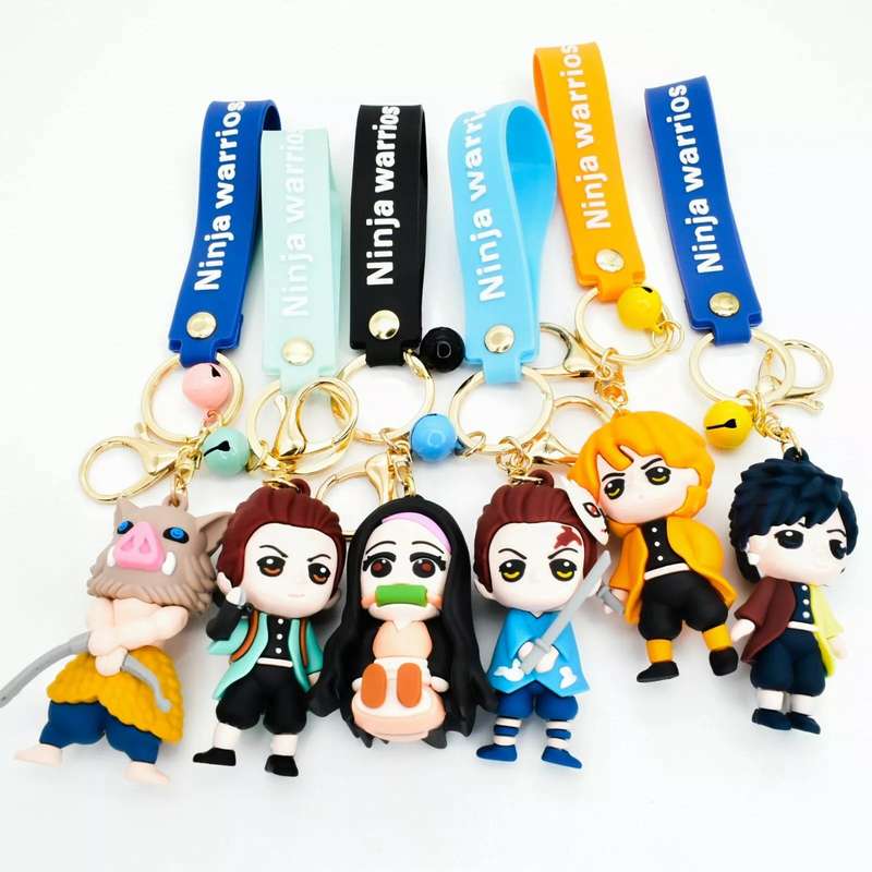Anime-D PVC and Soft Rubber Keychain