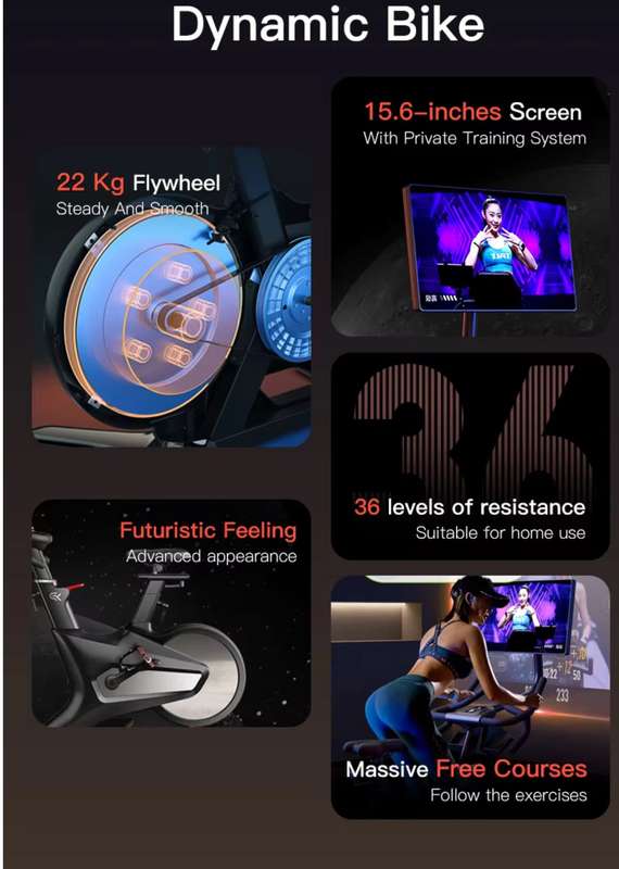 Pro-Sportz Commercial Stationary Spinning Bike With Apps - PreOrder Sales Now Open!