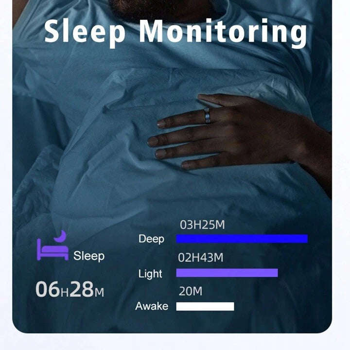 SENBONO Smart Health Ring R03 With Blood Oxygen Heart Rate Sleep Tracking Wearable Electronic Sma...