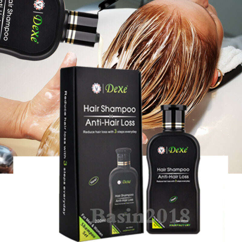 Dexe Hair Shampoo Anti hair Loss  Herbal Hair Growth For Men &Women 200ml