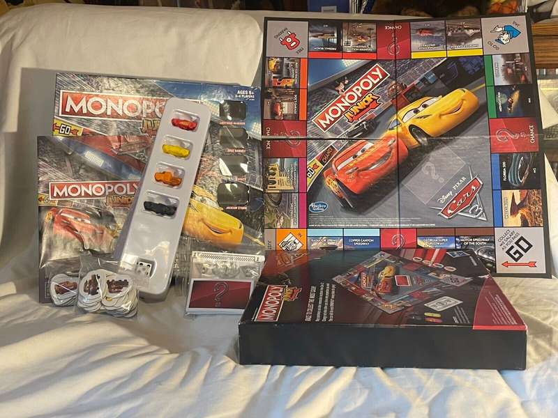 Monopoly Junior Disney Pixar Cars 3 Edition