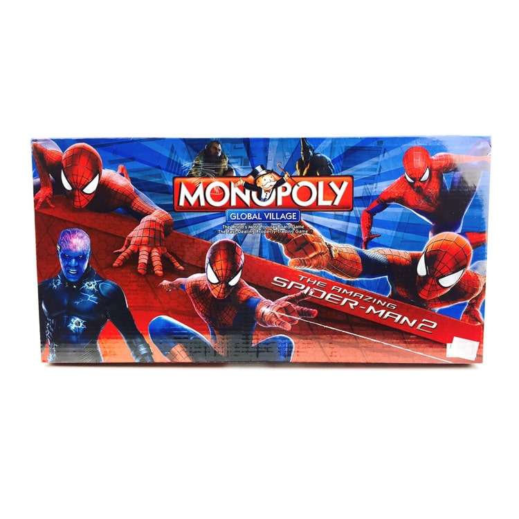 Monopoly: Marvel Spider-Man Edition Board Game, Play as a Spider Hero, Fun Game to Play for Kids ...