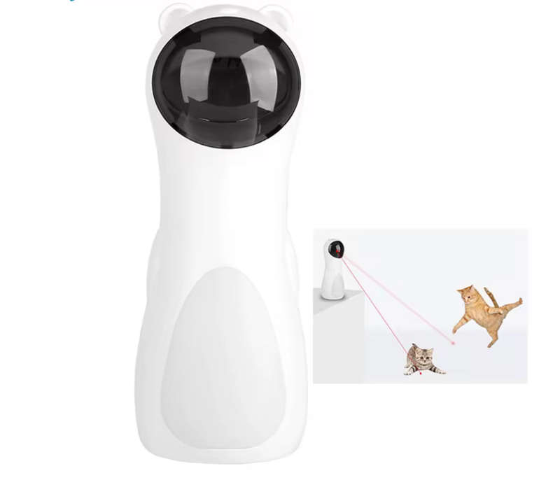 MTech Automatic Cat Laser Toy  Interactive USB & Battery Powered Pet Laser With 3 Modes, Auto ...