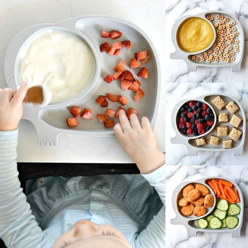 Kids Food Plate (Elephant)