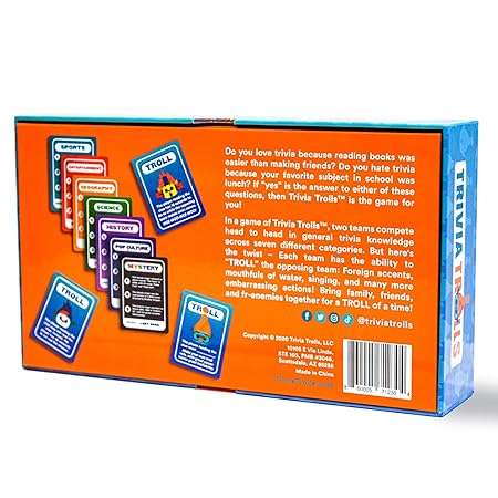 Trivia Trolls Party Game