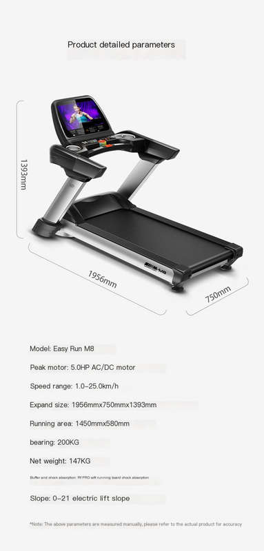 Pro-Sportz BF8 Commercial Motorized Treadmill Machine Inc 15.6 TFT Screen, Watch Netflix or Go...