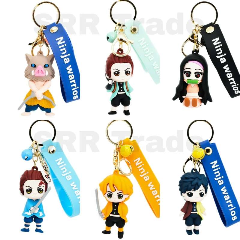 Anime-D PVC and Soft Rubber Keychain